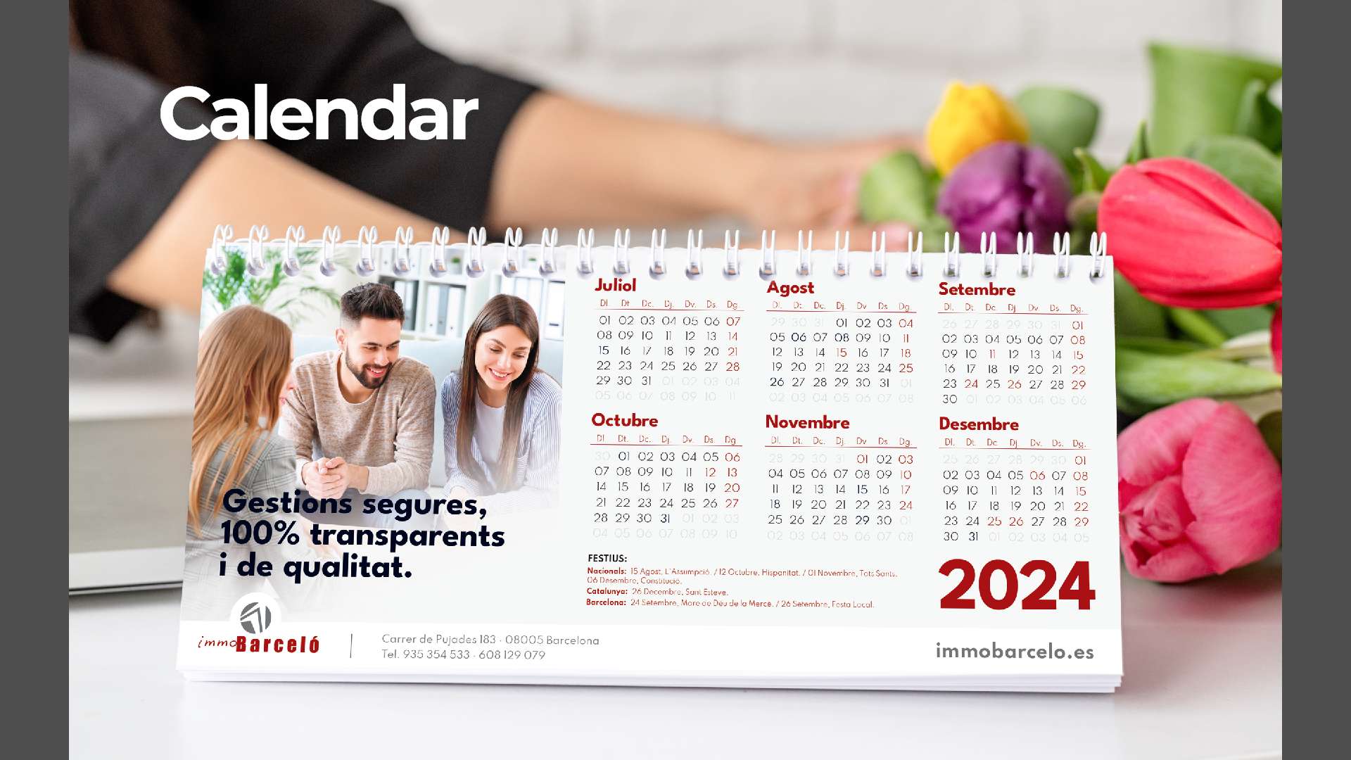 Immobarceló — Material corporatiu