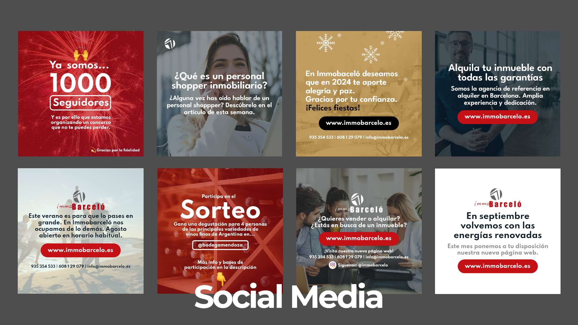 Immobarceló — Material corporatiu