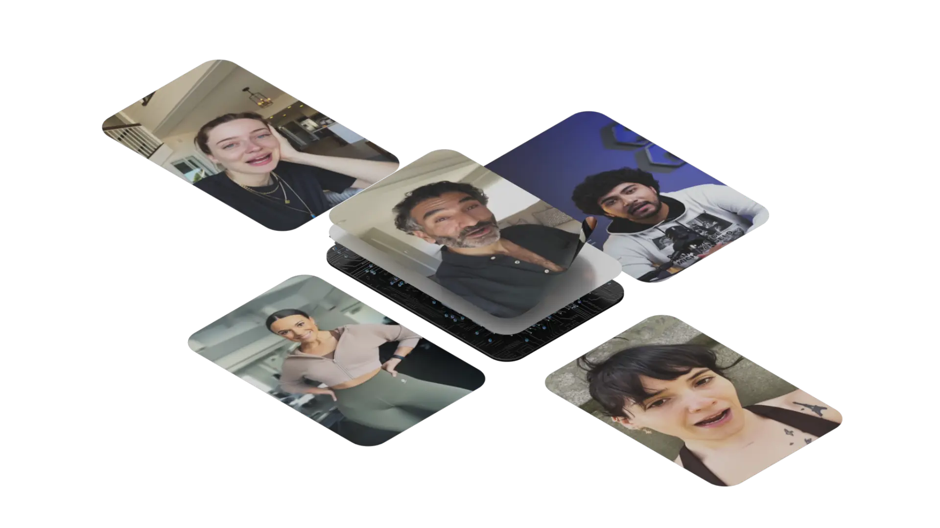Muntatge d’exemples d’actors virtuals d’Arcads